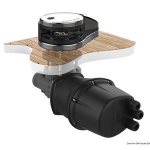 Vinci VX2 GO electric 12V Lewmar cu barbotina pentru ancora 8/10mm