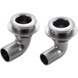 Cot de 90° AISI 316 inox