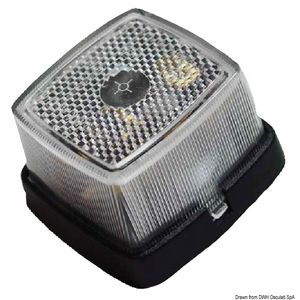 Lumina de degajare alba