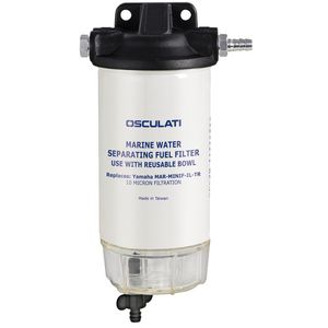 Filtru de benzina cu separator apa/combustibil Osculati