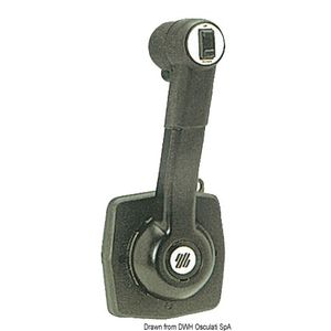 Cutie de comanda Ultraflex cu o singura parghie cu montaj pe perete