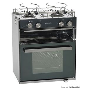 Aragaz DOMETIC Slim Starlight cu 2 arzatoare