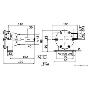Rotor de rezerva pentru pompa PM16 80 CP