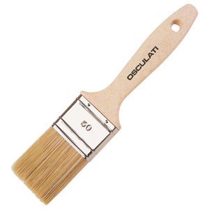 Pensula cu maner Ecolegno pentru lac si vopsea Osculati