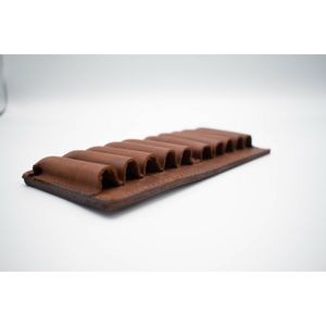 Portmunitie glont fara capac 10 locase piele