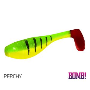 Naluca Soft Shad Delphin BOMB Fatty Perchy 10cm/12cm 5buc/plic