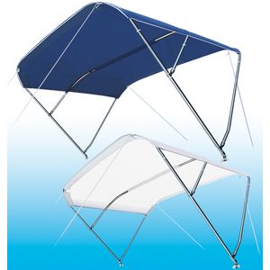 Parasolar GFN barca alb cadru inox 185-245cm
