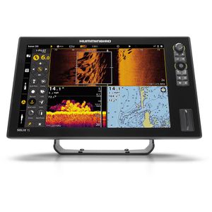 Humminbird Solix 15 Chirp Mega Si+, Di+, Chirp 2D, Gps G3, W/O Transducer.