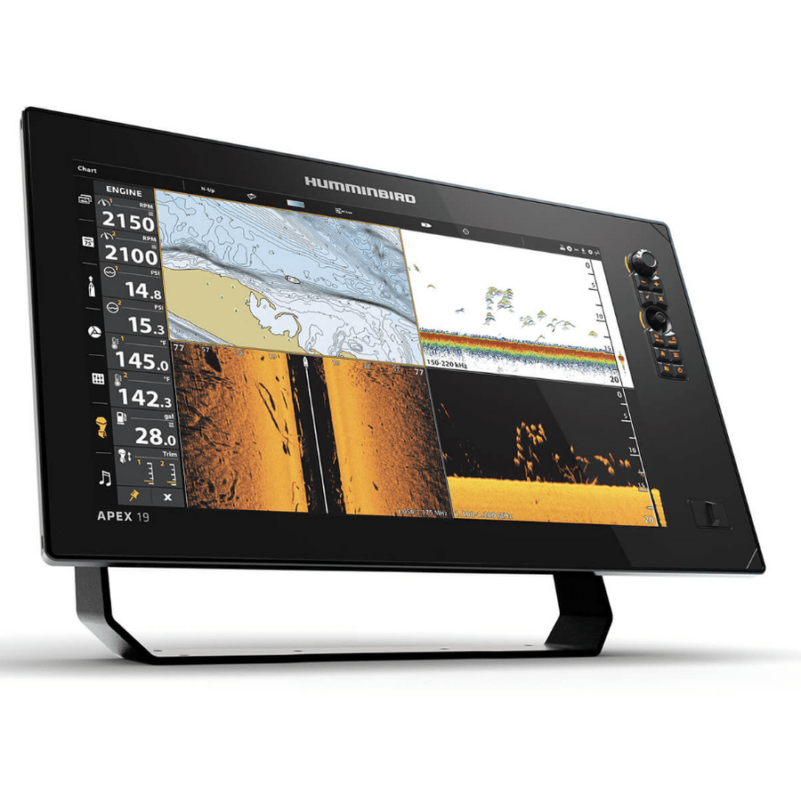 Humminbird APEX 13 MEGA SI+ Kartenplotter - Technik für Angler