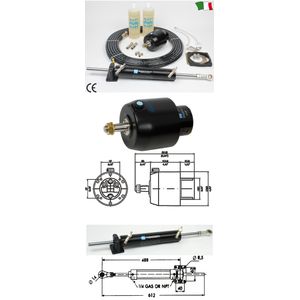 Guvernare hidraulica Mavimare GE100 pentru barci 8-13M