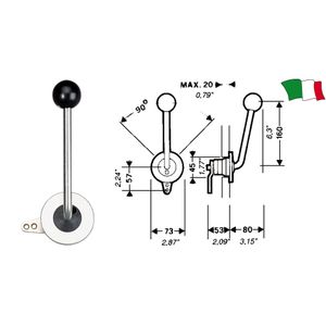 Mansa cu montaj vertical B35