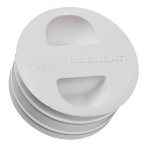 Dop Osculati din plastic alb pentru piedestal de masa Heavy Duty 70cm