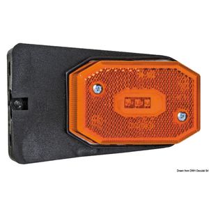 Suport LED cu lumina portocalie