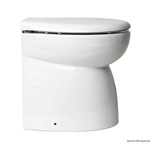 Vas portelan pentru WC electric cu carena inalta 12/24V