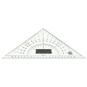 Echer triunghiular plexiglas