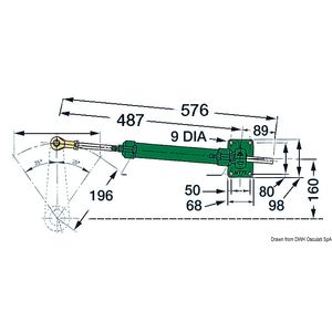 Sistem de directie simplu Vetus MT 72/175