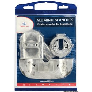 Kit anod pentru Mercruiser interschimbabil cu cele originale Osculati