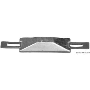 Anod dreptunghiular cu insertie