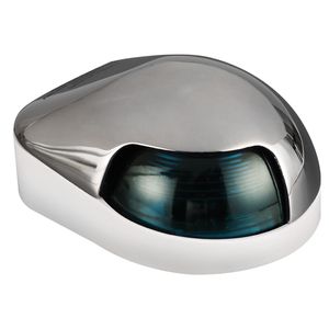 Lumina de navigare din inox cu montaj pe punte 112.5° verde