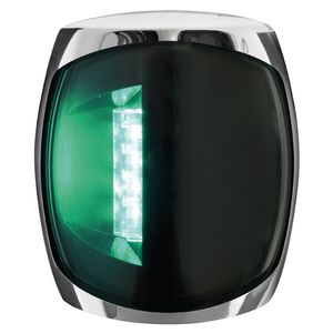 Lumina de navigatie Sphera III 112.5° dreapta inox verde