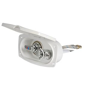 Caseta de dus New Edge din PVC cu furtun