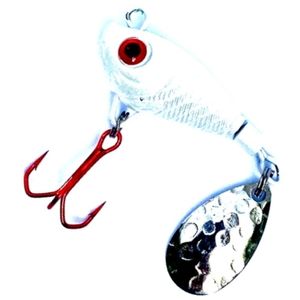 Spinnertail Profi-Blinker Spinner Jig Fish 10g culoare White