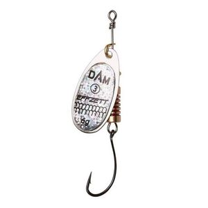 Rotativa 6gr DAM Effzett Spinner With Single Hook Reflex Silver