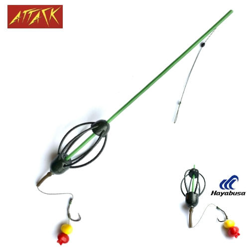 montura_attack_cu_momitor_si_tub_antitangle_porumb_silicon_50g