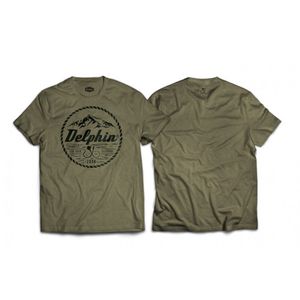 Tricou Delphin 2004 Verde Inchis Marimea XXL
