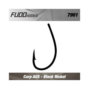 Carlige Fudo Carp Ags Black Nickel Nr.2