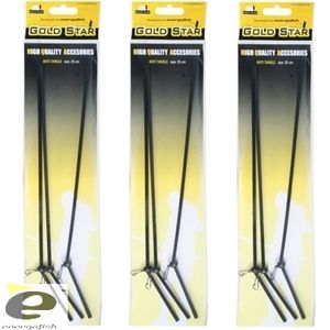 Tub Gold Star Anti Tangle Simplu Negru 25cm