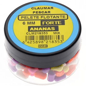 Pelete Flotante Claumar FORTE MIX Ananas 15g 6mm
