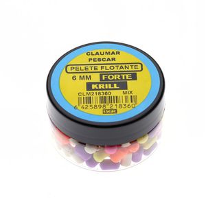 Pelete Flotante Claumar Forte Mix Krill 15g 6mm