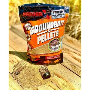 Groundbait FeederX Super Cage Caramel 900g