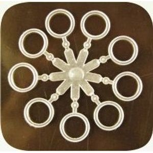 Benzi elastice extra pentru momeală crap 8,5 mm - 18 buc