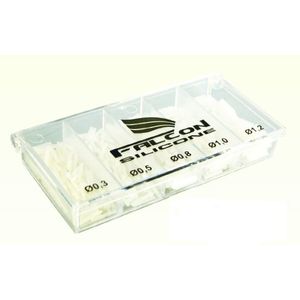 Set profesional de tuburi din silicon 9326