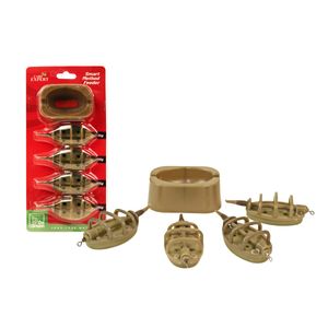 Set Momitoare + Matrita Carp Expert Smart Method Feeder Go Green 15g+20g+25g+35g